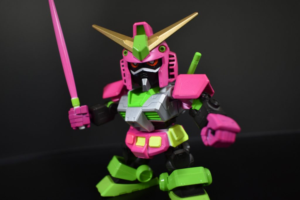 これはちょっとイメージとは違う配色になったので没。ガシャコンサーベル(絶版)