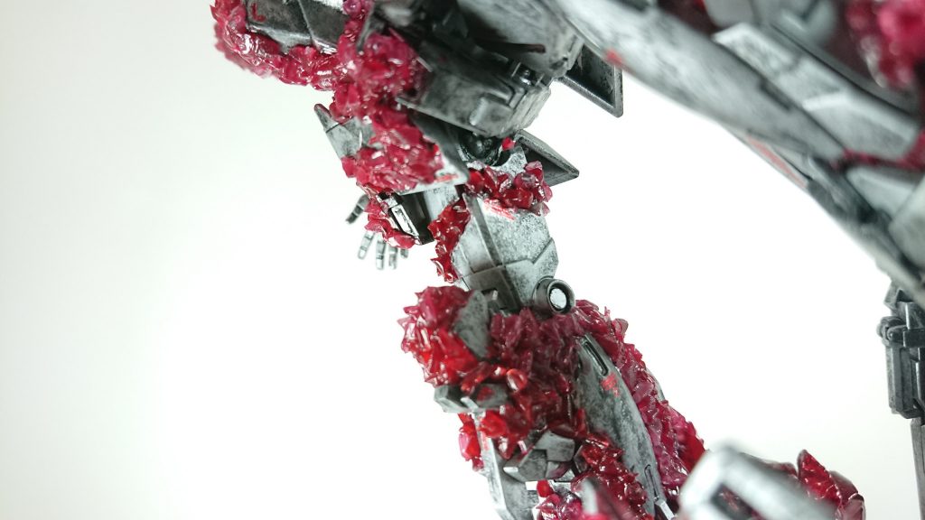 ふとももの内側にもデカール貼って、結晶で重ねたりするのは、ゼアノートさんのフェチです(*´ω`*)