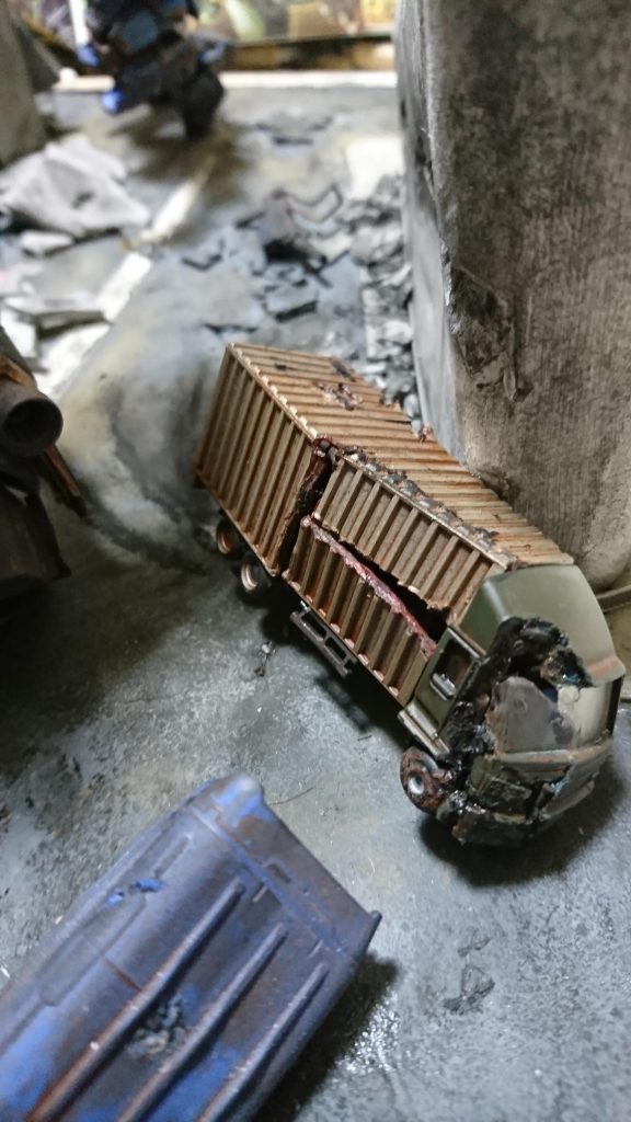 今回の萌えポイントです  ブレーキ痕かっこよくない!?