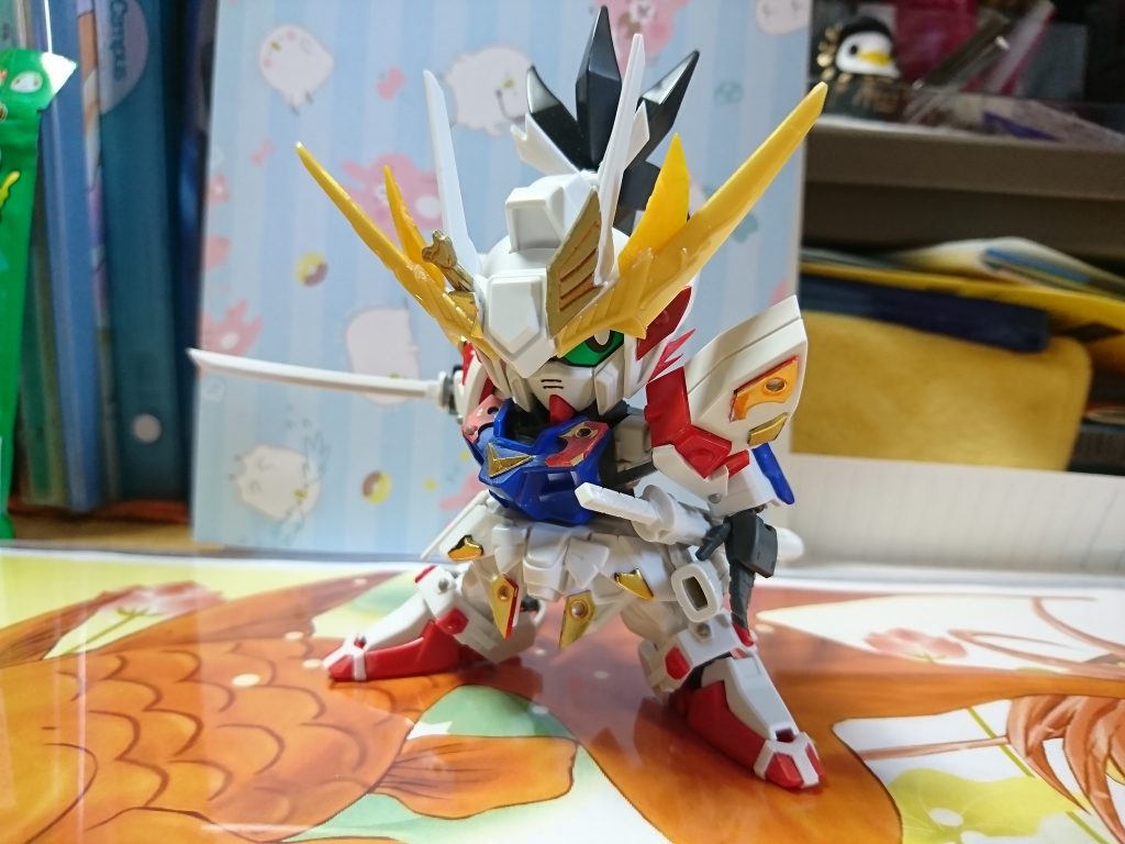 第二段階。だいぶ武者になってきました。