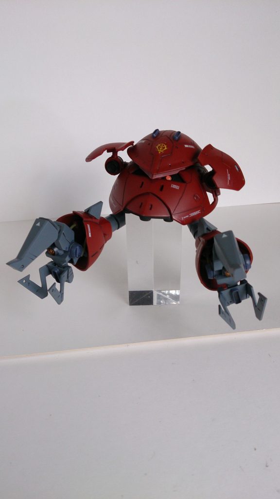 そして、最後に下半身。変形してグラブロ!属性は海。
と、まぁ。どこぞのガンプラ心形流みたいな機体になってしまいましたが、ご愛敬。(笑)
ちなみに、ウィングブースターは属性:宇宙です。w