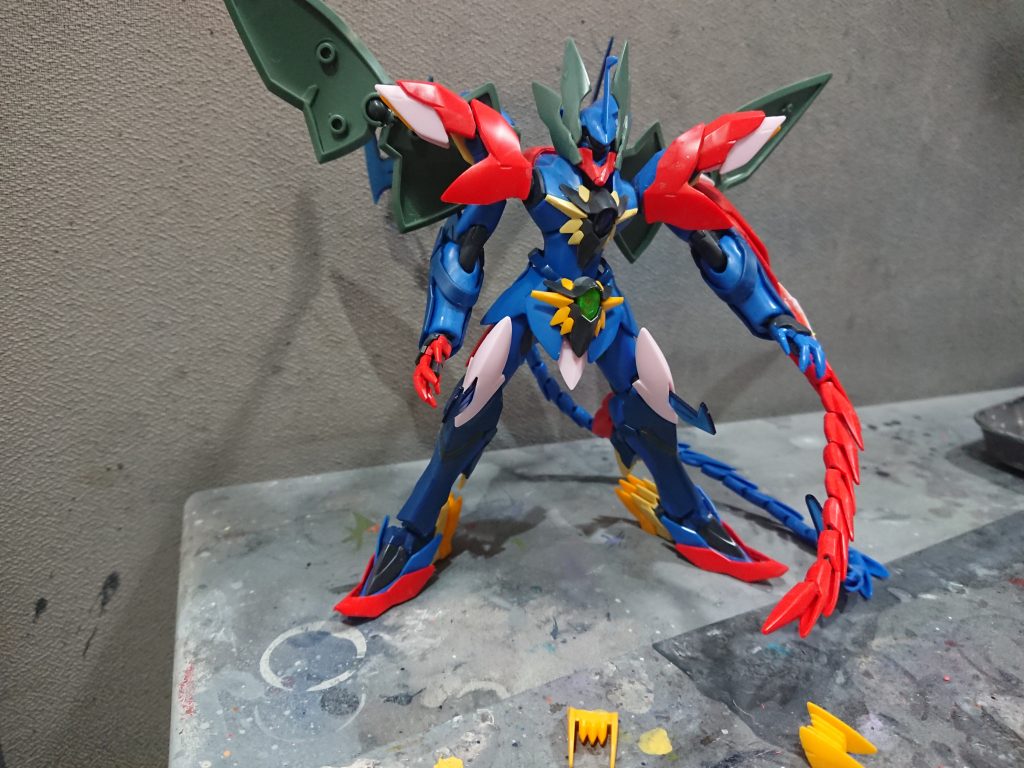 ミキシング、仮組しました。