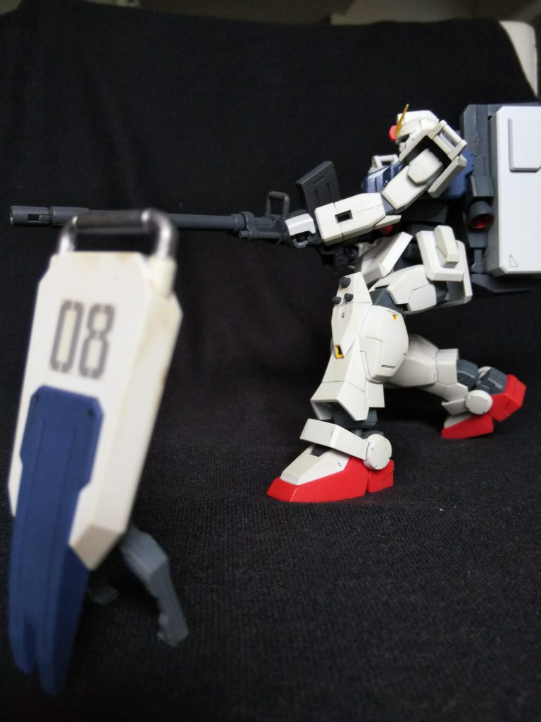 お決まりの輝き撃ち