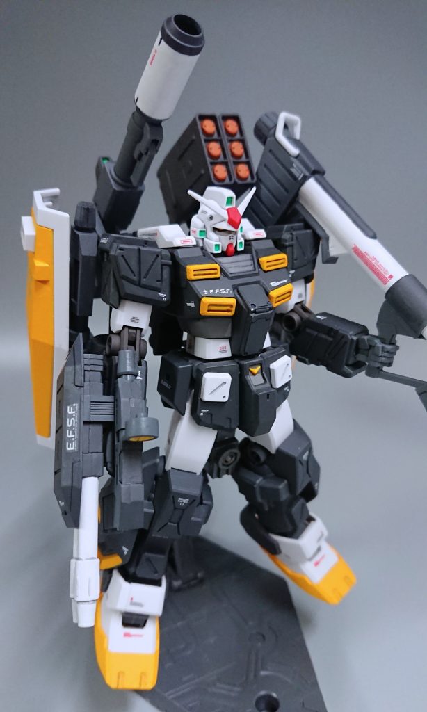 RGM-79 パワード・ジム カスタム(ガンダムタイプ)–2枚目/制作者:ウニコーン。