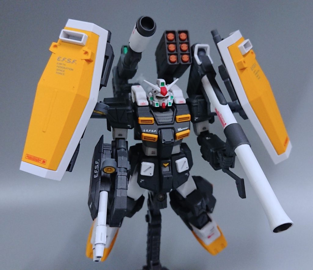 オリジナルカラーとまではいかないかもですが、自分なりにオリジナルカラーの機体に仕上がったと思います♪