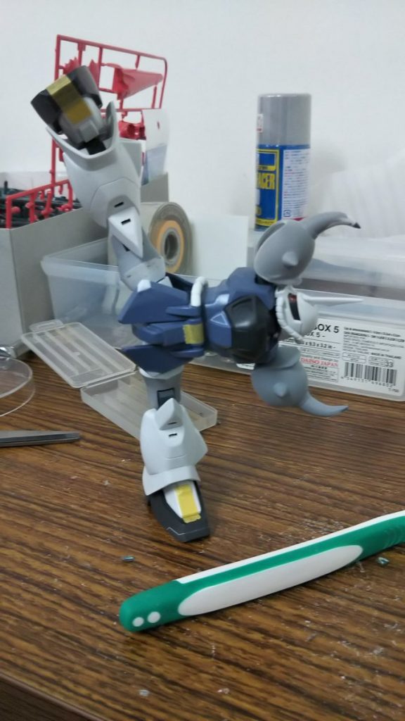 股関節の変更により上段蹴りも可能に