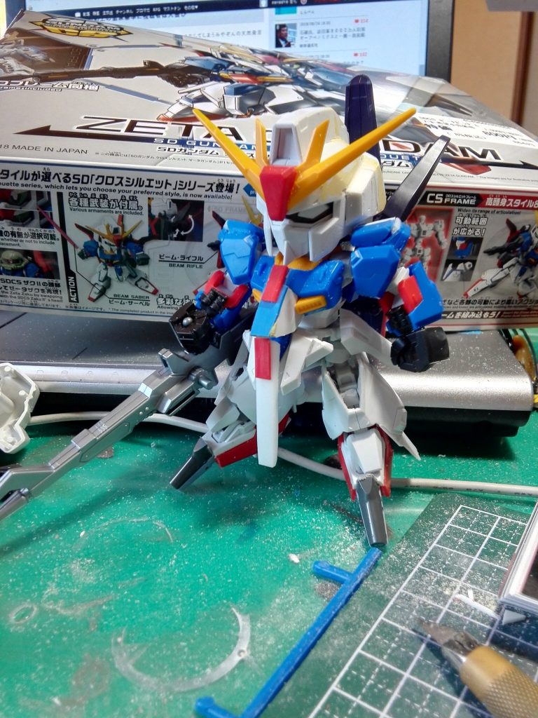 クロスシルエットZⅡ（ゼッツー）–2枚目/制作者：@GoldPart5