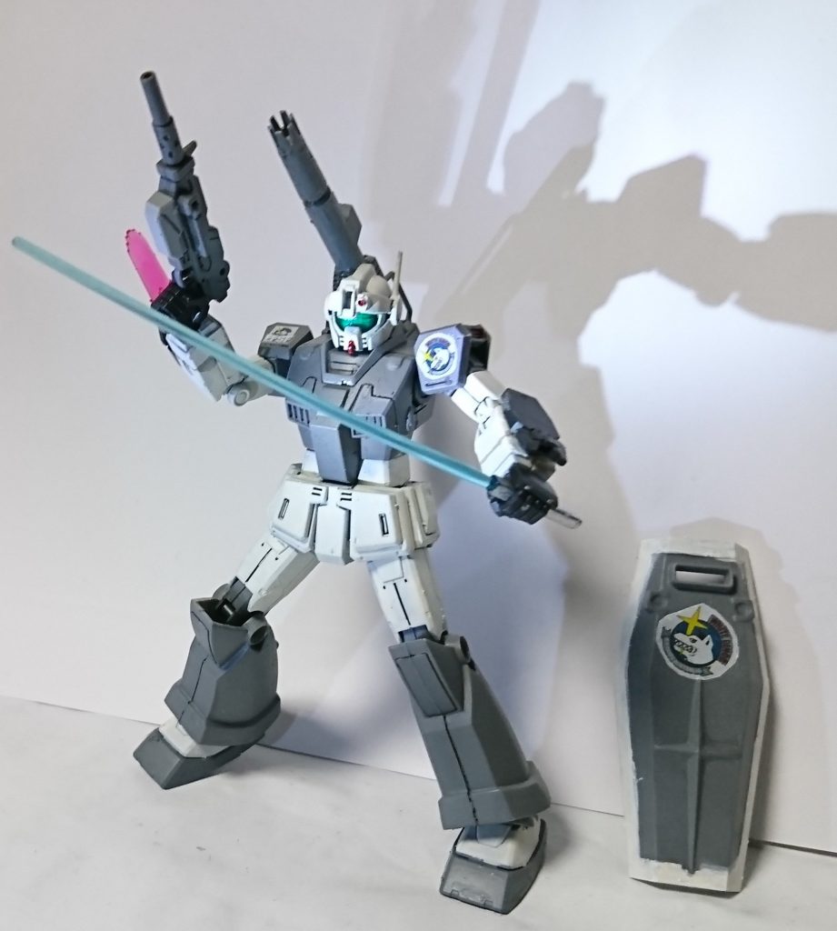 ジムキャノン（ホワイトディンゴ小隊）ジムガードカスタムベース–3枚目/制作者：アレス