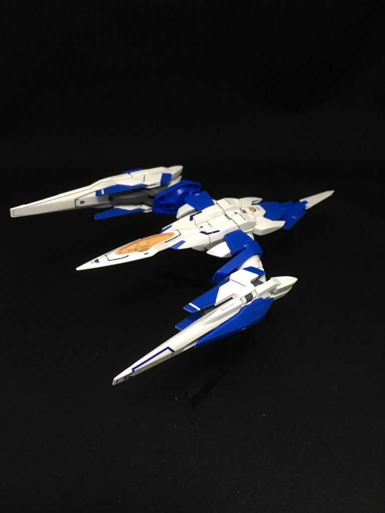 オーライザーもなんだか貧相だったので後日GNドライブ側にバインダーライフルを取り付けてます