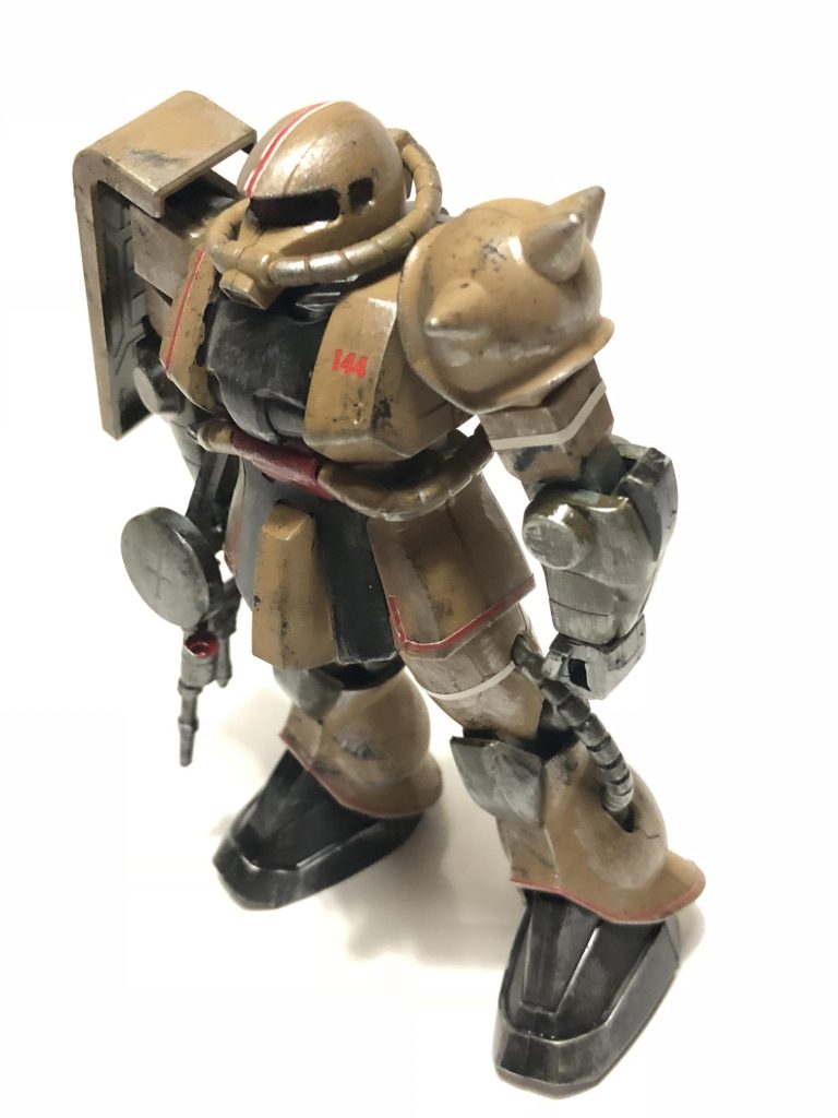 ちょっとアップ

フラットアルミのドライブラシとつや消し黒とフレッシュブラウンのスポンジ汚し。

FGが3種類しか無いのは残念すぎる。