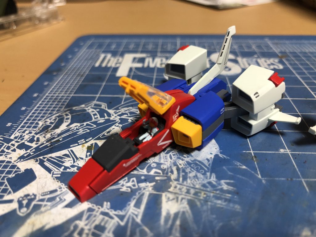 もう片方はジュドーのOPポーズにしてみました。