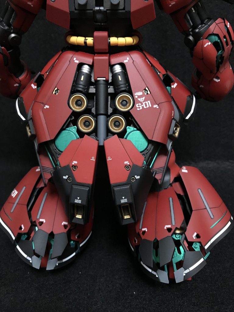 MG 1/100 サザビー ver.KA–5枚目/制作者：@gyuuuutora