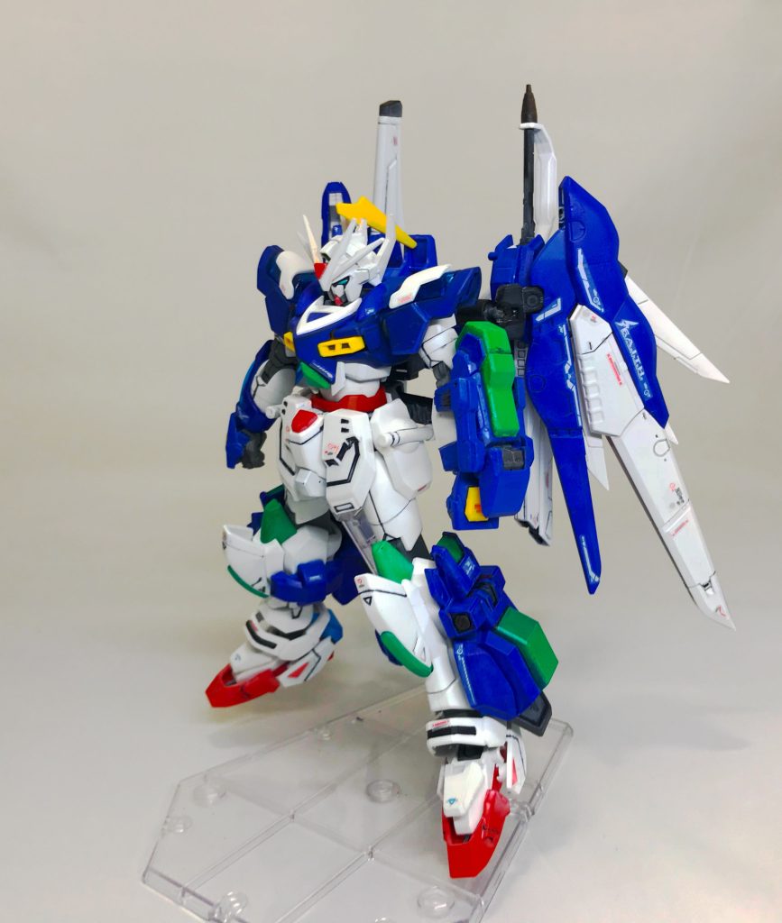 EXAフェース
遊んでたら左肩折れてデカールも気づいたら剥がれてました…