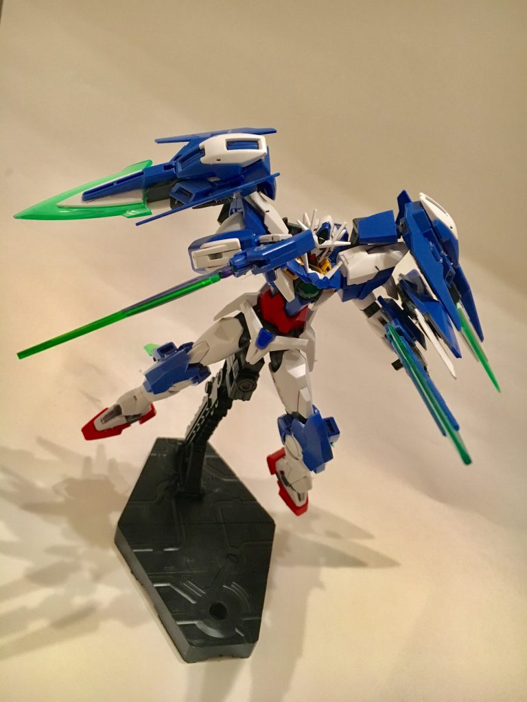 トランザムブースターをつける前。エクシアのパッケージっぽい感じ。