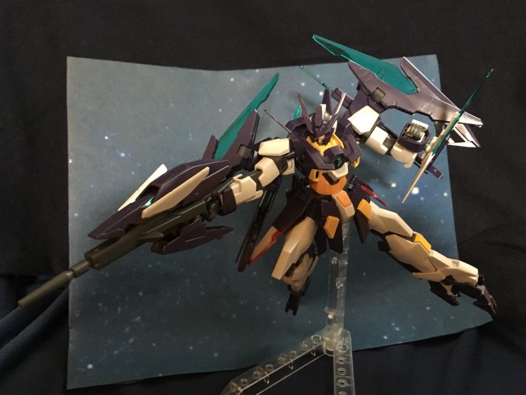 宇宙でAGEⅡマグナムが撃つところです