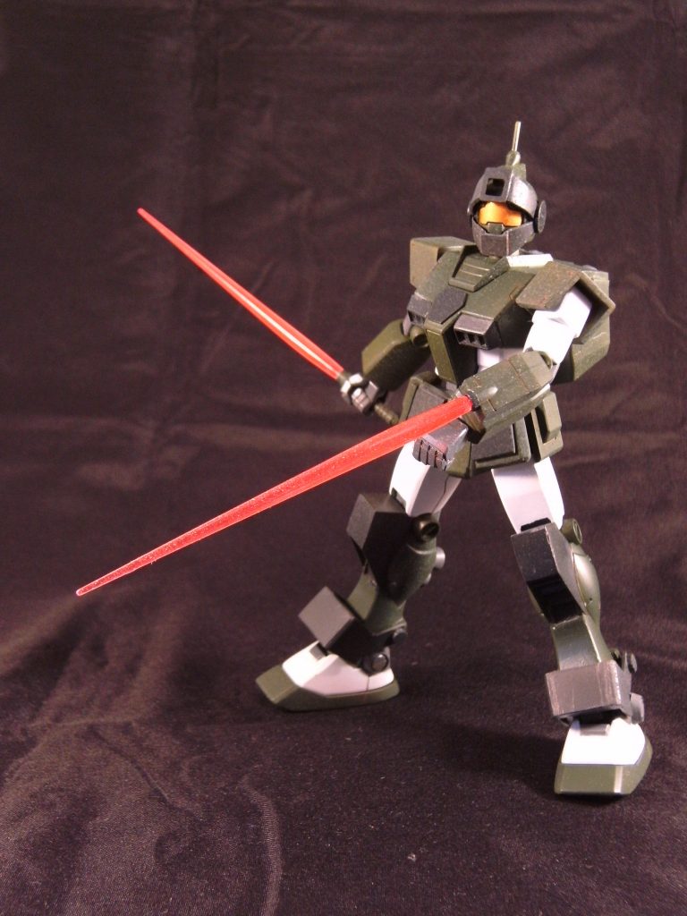 ポックスタイプビームサーベルも刃を取り付けられます。