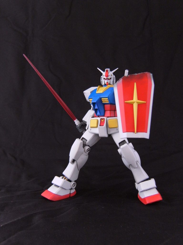 切断されたシールド装備。
本編で切断された箇所より上になってます。