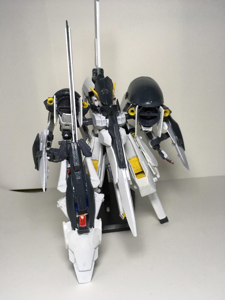 HGウーンドウォートのキハールII(上)

ミキシング ウーンドウォートのキハールII(下)

ミキシング ウーンドウォートは少し大きくかったのでHGウーンドウォートに装備するとちょうどいい感じになった