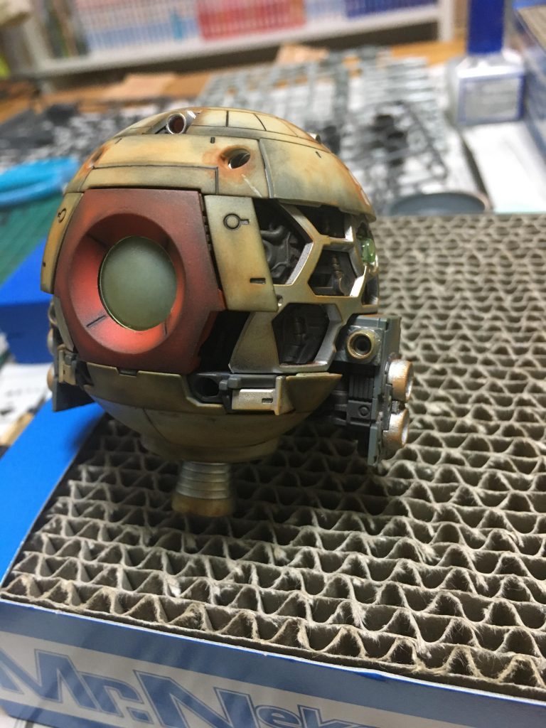 見えなくてもウェザリングします。