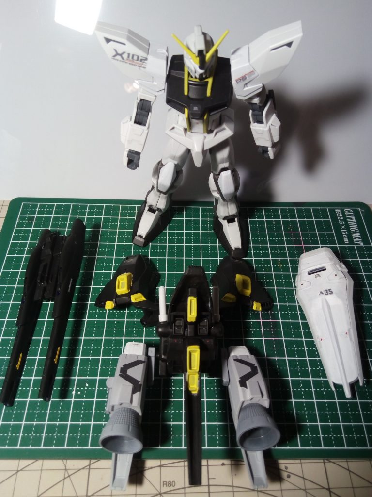 追加装備を外して。