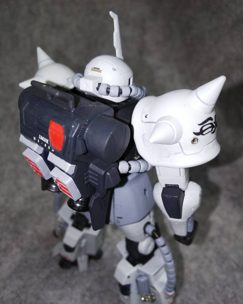 RGザク改造MS-06R1-Aシン・マツナガカスタム–4枚目/制作者：みっつ