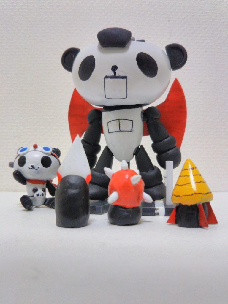 各パンチはそれぞれ換装可能です。

しがない作品ですが最後まで見て頂きありがとうございますm(_ _)m