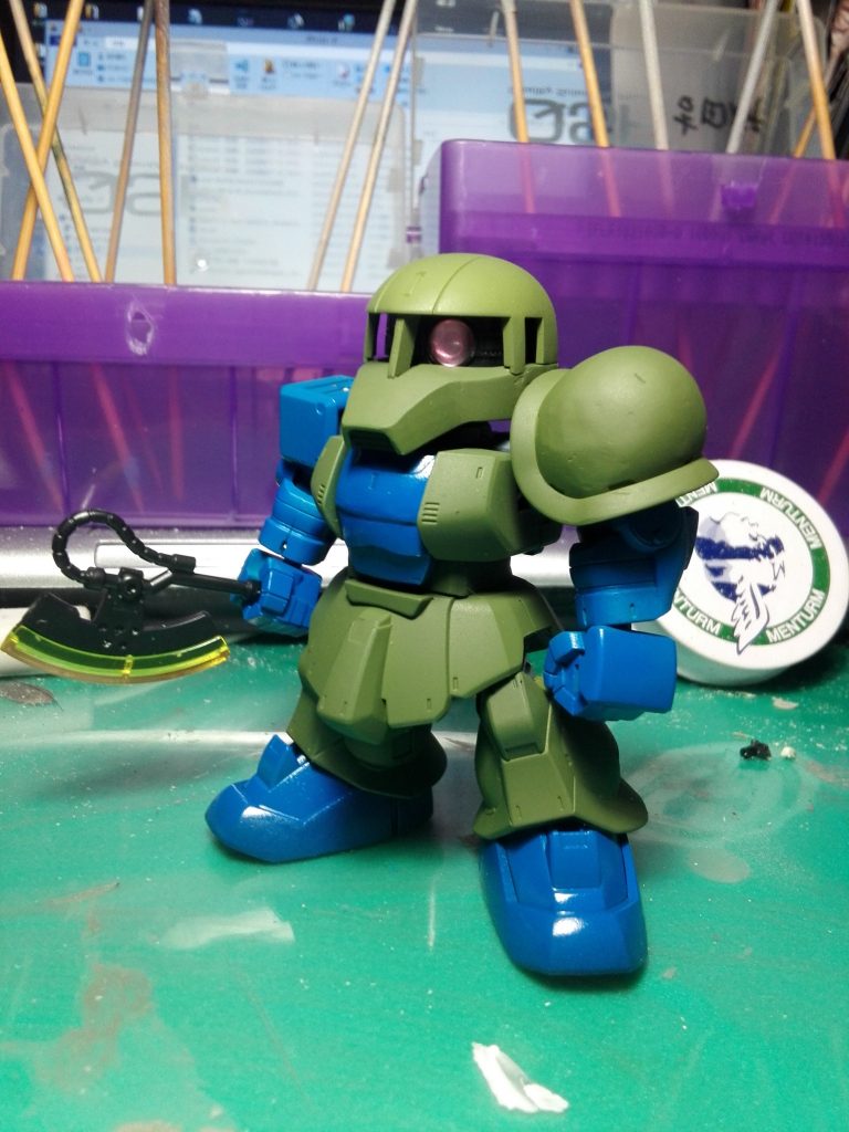 クロスシルエット旧ザク–3枚目/制作者：@GoldPart5