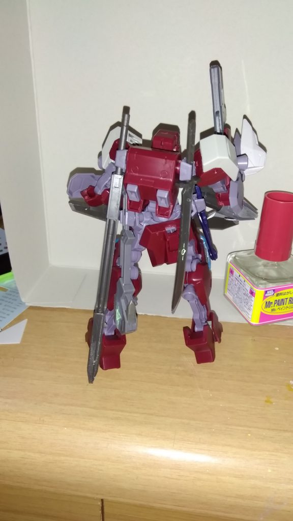 始めはふつーの獅電のバックパックを使う予定でした。