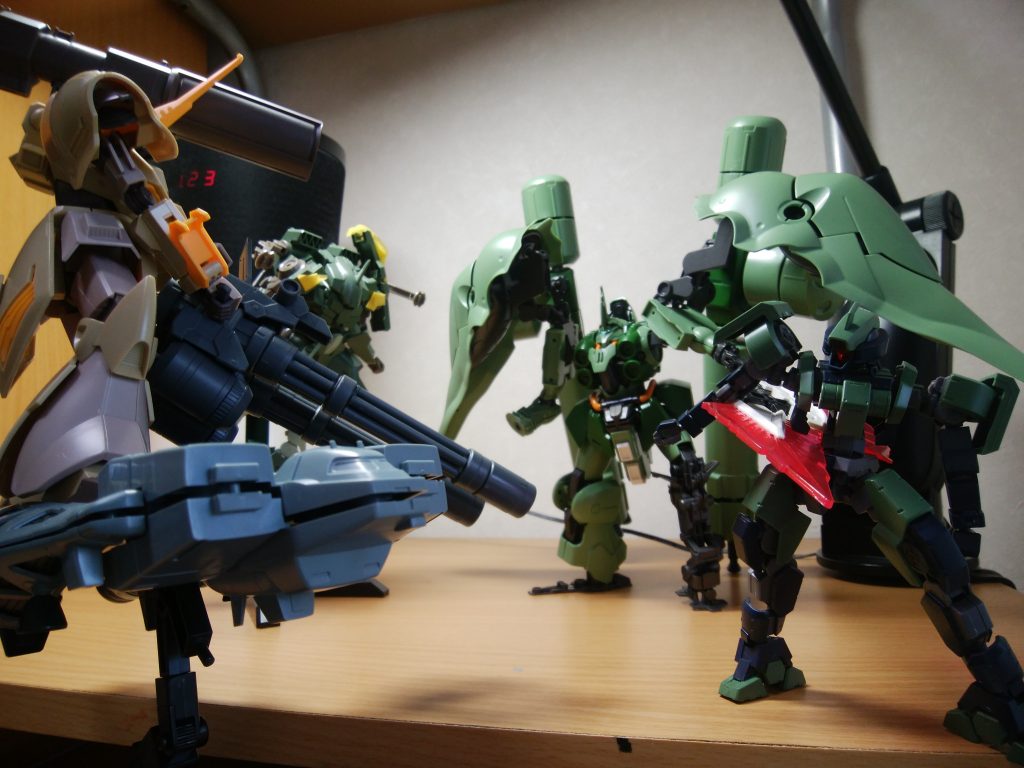 敵に囲まれた場面から
クシャトリアリペアをボスとして
攻め入る場面に切り替えました!