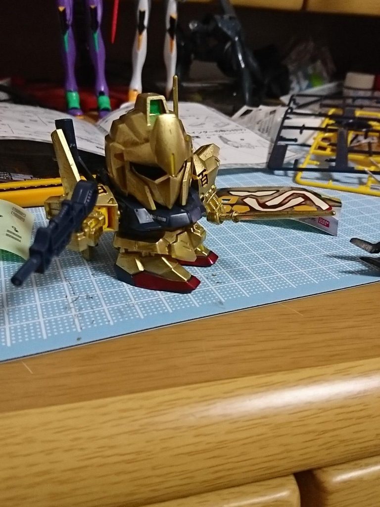 最後にビームサーベルを塗ったら完成です！