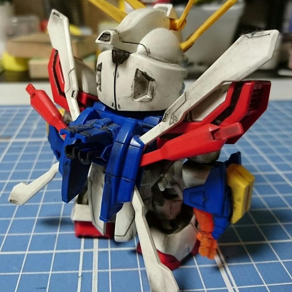 墨入れのような、ウェザリングのような事してます。そして埃が凄いです。