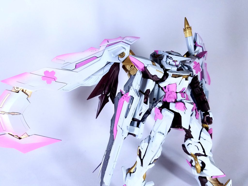 RGゴールドフレーム天ミナの桜柄塗装しただけ
とてもかっこよくてお気に入り