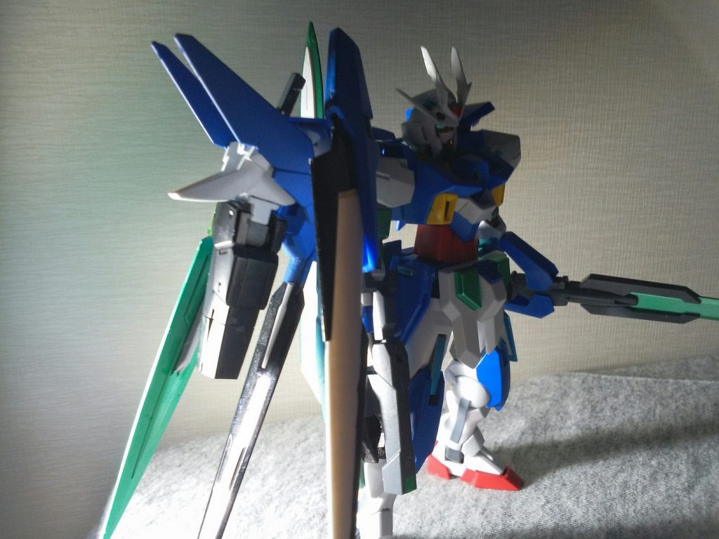 右側完成時に撮った写真。この時はまだ背部及び左側のGNドライヴを搭載してなかった