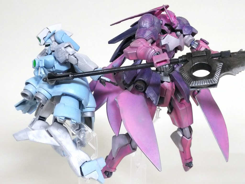 過去作の『白緋雛』の姉妹機。
同じGNアーチャーを分けています。