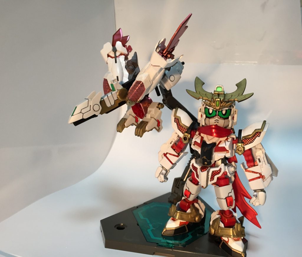 武装装甲八鳥と零丸。