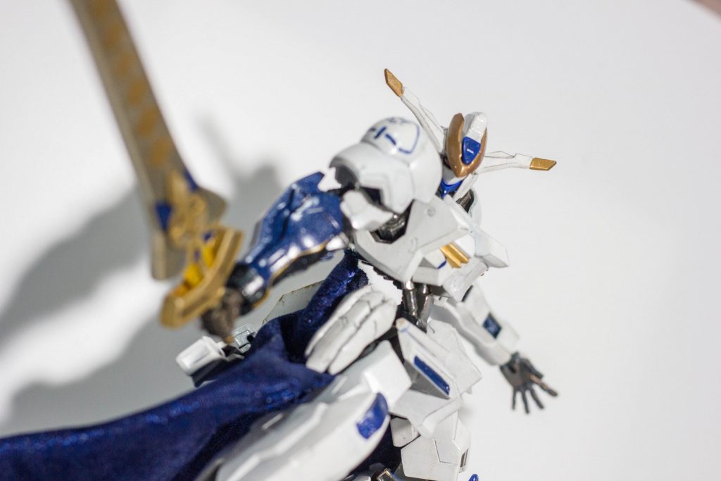 最後にMr.カラーのパールクリアーを吹いています。光沢感はもちろんのこと、各パーツにラメ感が出ます。