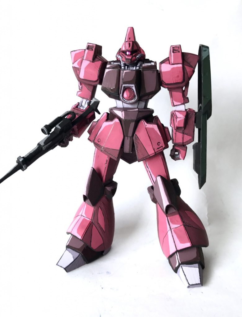 ガルバルディβ アニメイラスト風模型–3枚目/制作者：@j_gunaka