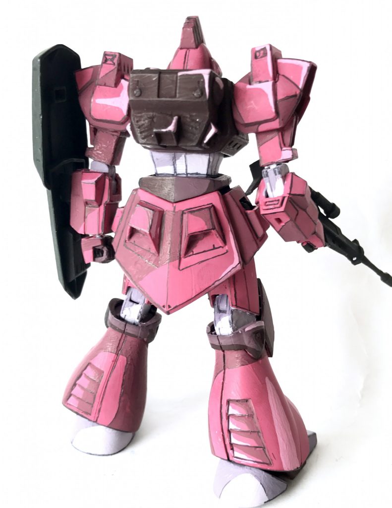 ガルバルディβ アニメイラスト風模型–5枚目/制作者：@j_gunaka