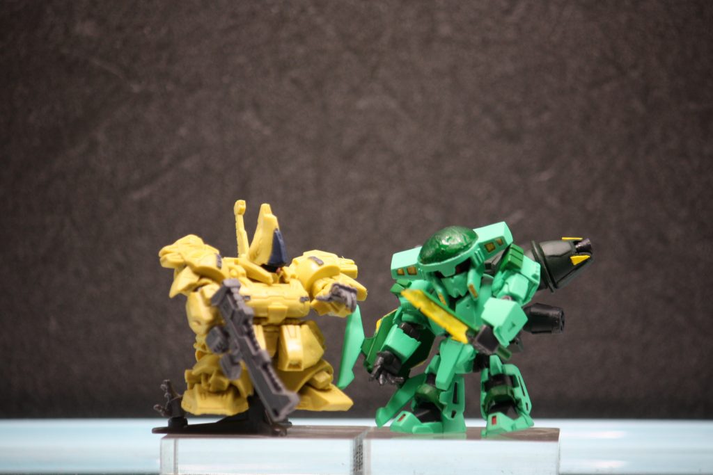 ガシャポン戦士ｆの「Ｚ・Ｏ」とパシャリ