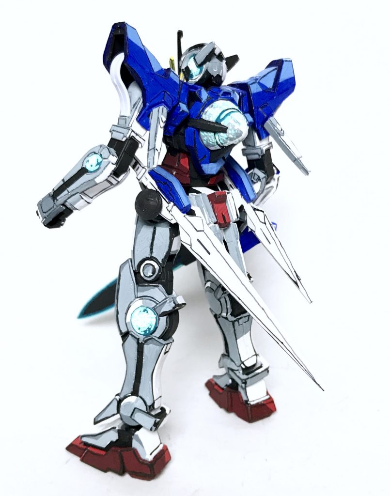 ガンダムエクシア イラスト風–2枚目/制作者：@j_gunaka