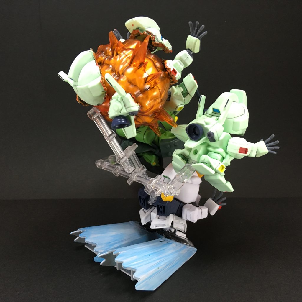 アクシズ押し出し隊–4枚目/制作者：もけお