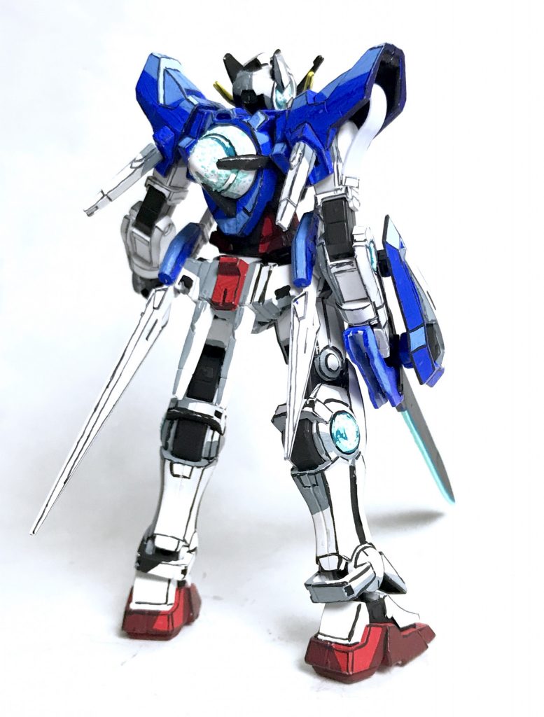 ガンダムエクシア イラスト風–5枚目/制作者：@j_gunaka