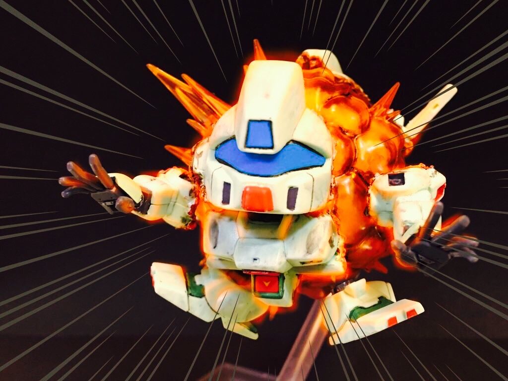 編集で加工してありますが迫真な様子が見てとれます。