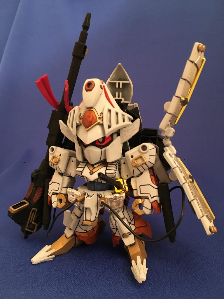 武者 得鎧夢真亜屈(エルガイムマークツー)–2枚目/制作者:@MD_XXX