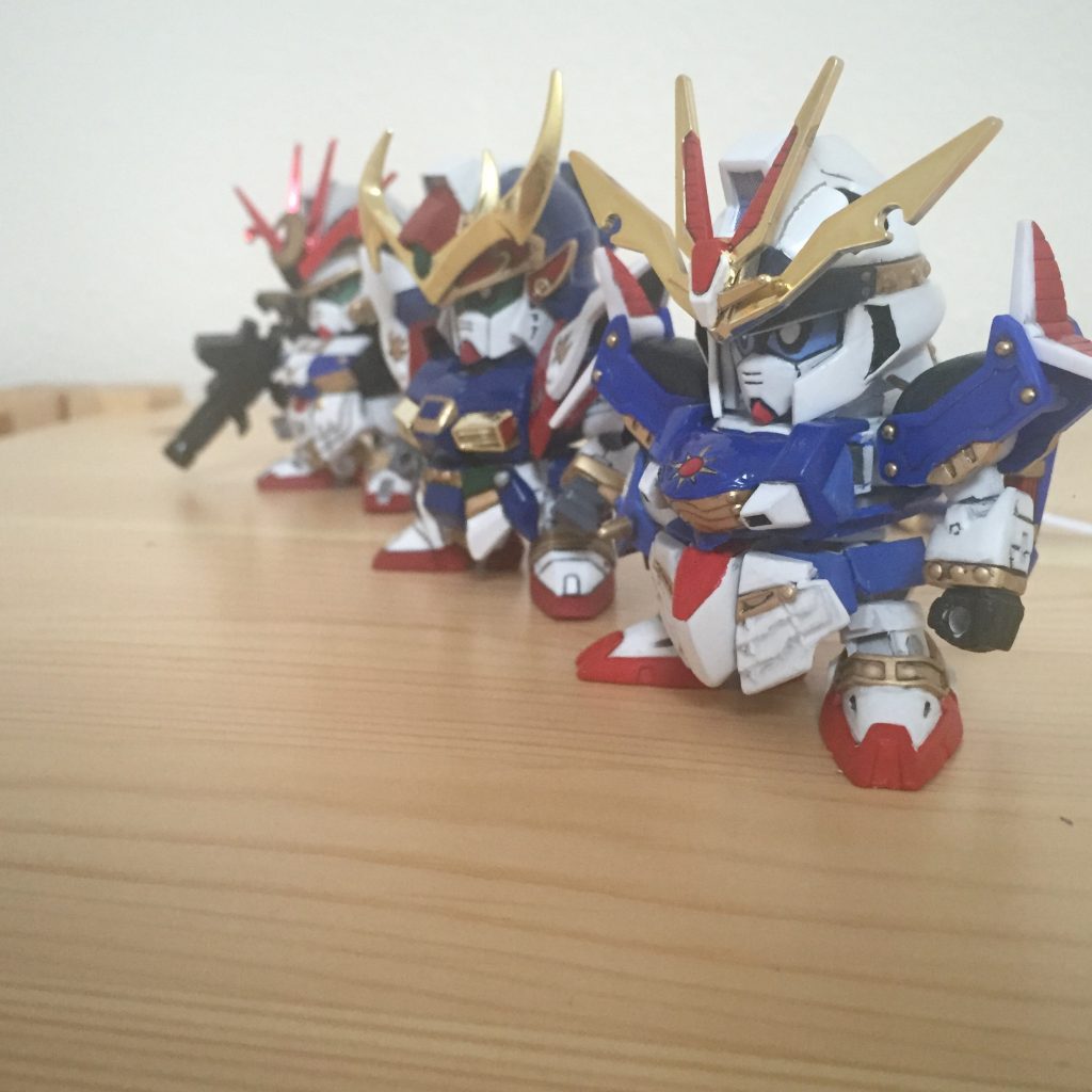 後は轟天頑駄無と各鎧を作るのみです。