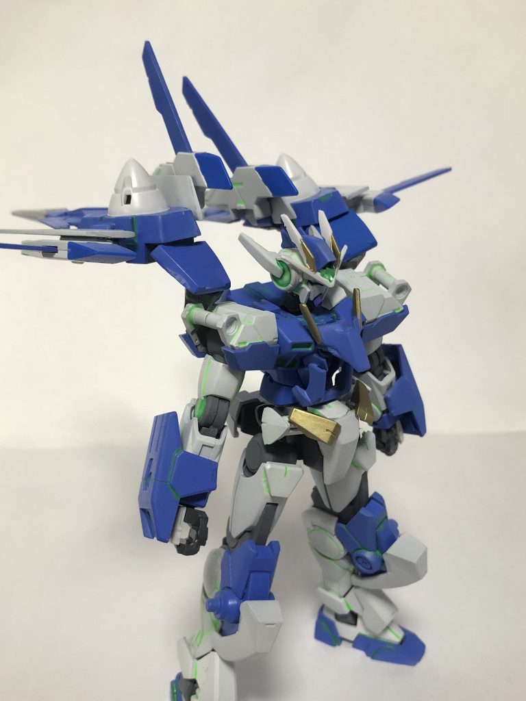 ウイングが展開し高起動形態にも