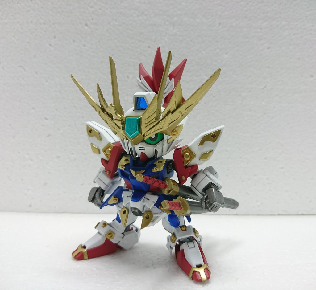 通常の武者形態。宮本武蔵をモチーフにしております