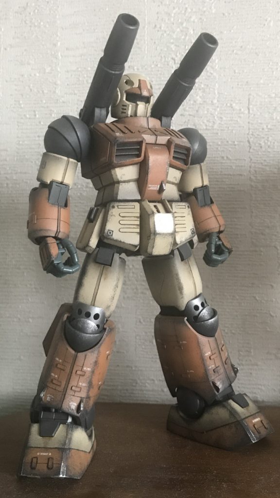 MG ガンキャノン 陸戦カラー–2枚目/制作者：I am SHIGE ガンプラ再生工場