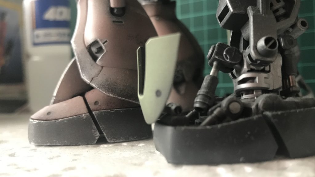 MG シャア専用ザクver.2.0–3枚目/制作者：I am SHIGE ガンプラ再生工場