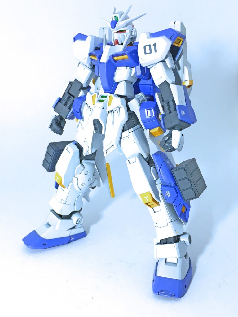 強襲用装備、アサルトフォーム。ブースターポッドとバインダーユニット、脚部ミサイルポッドを追加してます。